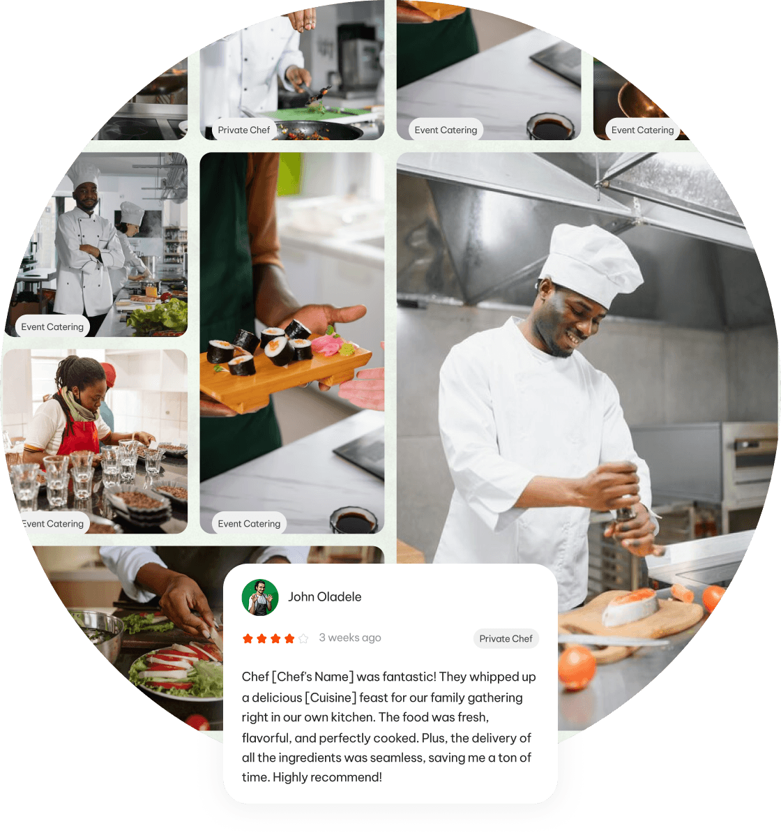 Showcase Your Unique Culinary Brand Image